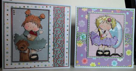 Little Beauties Toppers and Decoupage by Val Davis