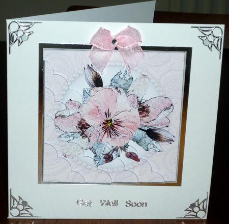 Posy and Pearls - Scalloped Corner Stacker by VALERIE BOYLE