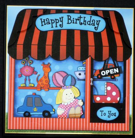 8 x 8 the Little Toy Shop Topper by VALERIE BOYLE