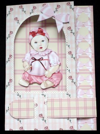 Baby Girl - Tab Card Kit by VALERIE BOYLE