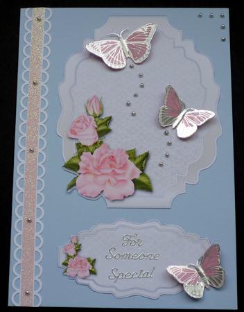 Lace & Roses Toppers & Text Plates #1 by VALERIE BOYLE