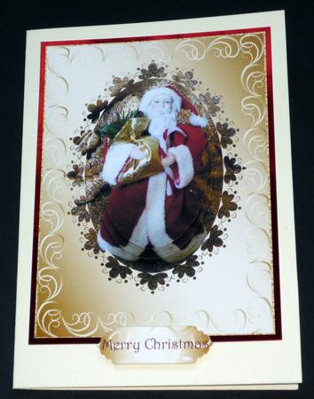 Open Your Doors! Santa is Coming! by VALERIE BOYLE
