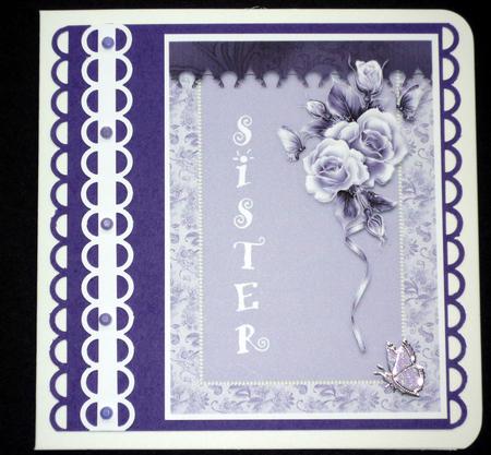Roses & Pearls Card Fronts by VALERIE BOYLE