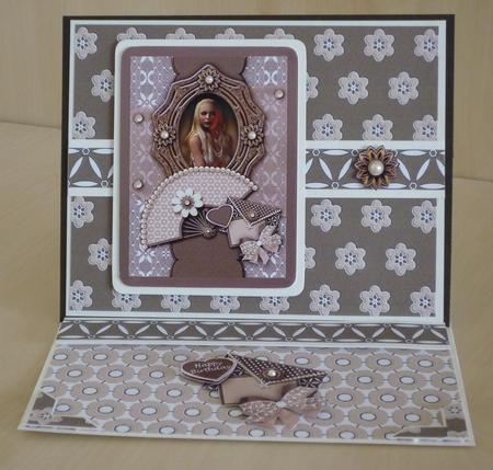 Heidi Cameo Taupe Kit, 6 Pages, Including Decoupage Step by Step by VALERIE BOYLE
