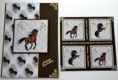 Chestnut Horse Toppers by VALERIE BOYLE