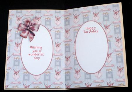 Blush Butterflies Insert by VALERIE BOYLE