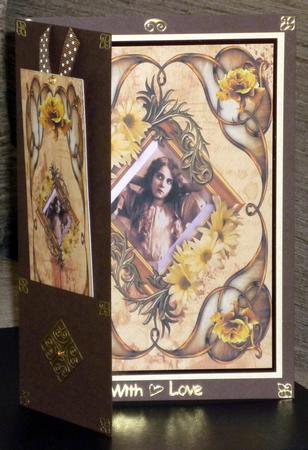 Vintage Card and Bookmarks by VALERIE BOYLE
