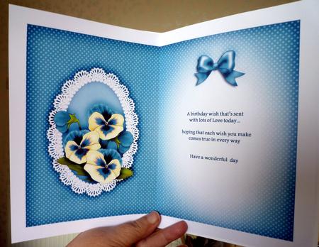 Pansy, Lace and Pearls Matching Insert A5 Portrait by VALERIE BOYLE