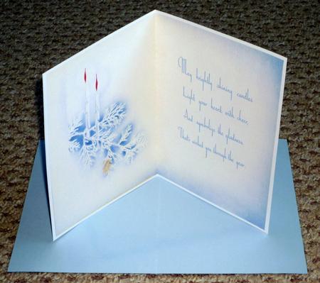 Christmas Candles by VALERIE BOYLE