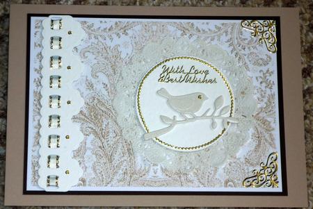 Fern Swirl Beige by VALERIE BOYLE