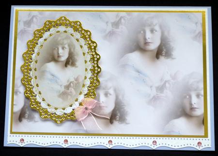 Vintage Beauty Backing Paper by VALERIE BOYLE