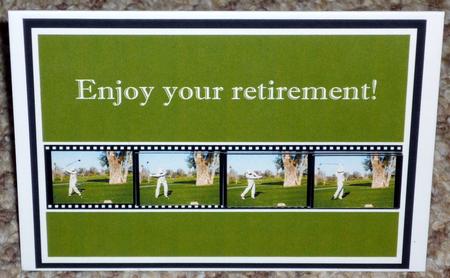 Golf Swing - Enjoy Your Retirement! by VALERIE BOYLE