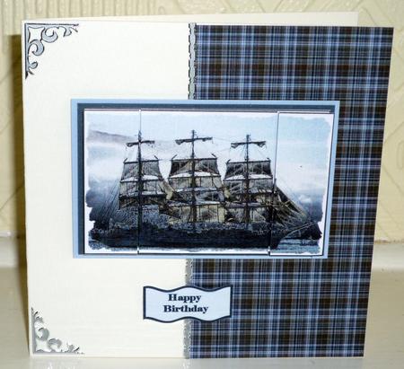 Sailing Ship by VALERIE BOYLE
