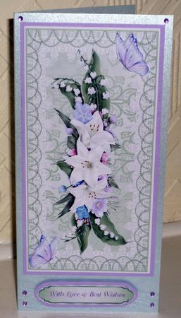 Lilies, Lace & Pearls by VALERIE BOYLE