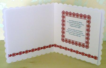 Pretty Snowflake Lace Borders Digital Embellishments by VALERIE BOYLE