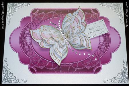 Grace Layered Butterfly Embellishments/ Toppers 1 by VALERIE BOYLE