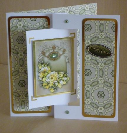 Vintage Cream Roses Backing Paper 3 Sheet by VALERIE BOYLE