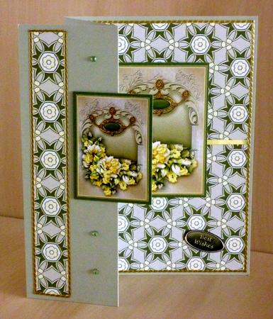 Vintage Cream Roses Backing Paper 2 Sheet by VALERIE BOYLE