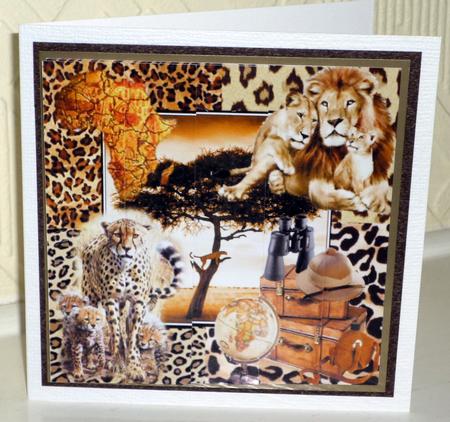 Maasai Mara Safari Side Stacker by VALERIE BOYLE