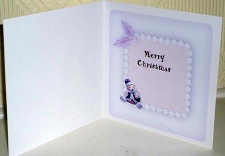 Baby Girl's Christmas Insert by VALERIE BOYLE