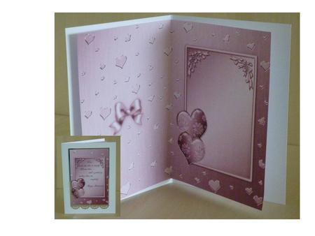 Elegant Romance Matching Insert 5 x 7 Portrait by VALERIE BOYLE