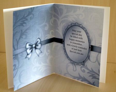 Elegant Metallic Insert A5 Portrait by VALERIE BOYLE