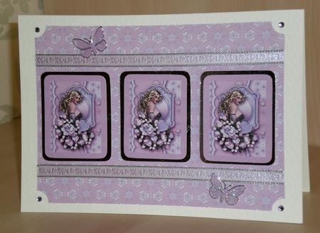 Kira Cameo Lilac Toppers Sheet by VALERIE BOYLE