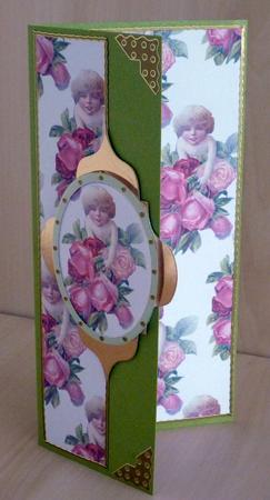 Floral Cupid Vellum by VALERIE BOYLE