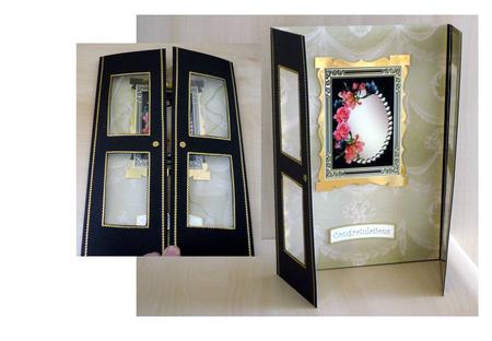 Unforgettable 4 Blank Card Toppers/fronts by VALERIE BOYLE