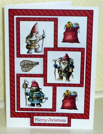 Three Squares- Christmas Chaps by VALERIE BOYLE