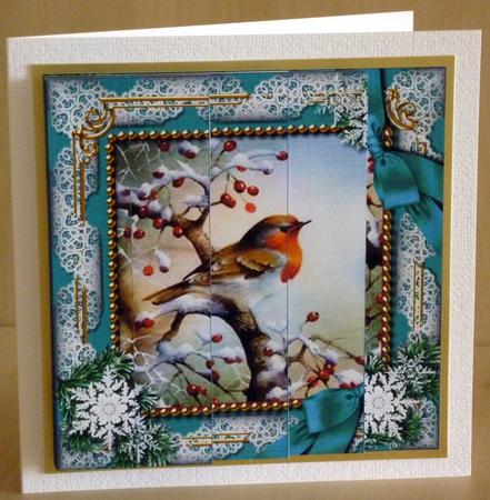 Robin 1 Snow One Edge Side Stacker by VALERIE BOYLE