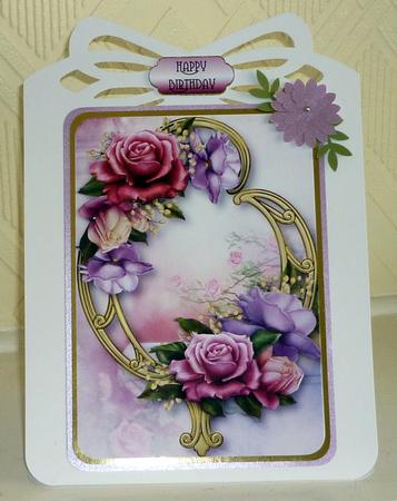 Floral Golden Frame Bumper Kit by VALERIE BOYLE