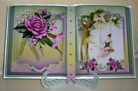 Vintage Summer Rose and Swing Mini Kit by VALERIE BOYLE