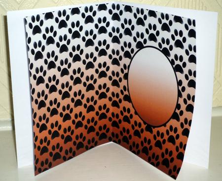 Chocolate Labradore Insert by VALERIE BOYLE