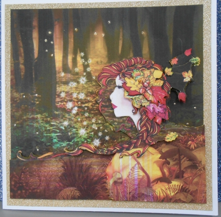 The Seasons - The Joy of Autumn - 3D Decoupage + Matching Insert & Tag  Featured Gallery Photo