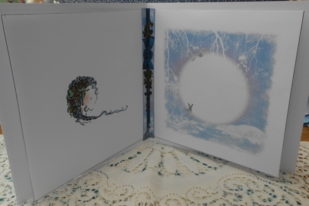 The Seasons - The Joy of Winter - 3D Decoupage + Matching Insert & Tag  by Valerie Cuthbertson