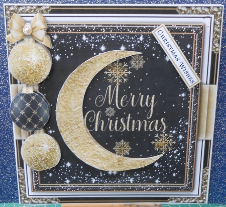 Christmas Moon Bumper Card Kit by Valerie Cuthbertson