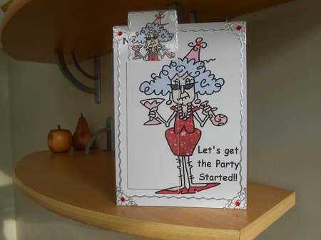 Stella Retirement Bookmark by Valerie Cuthbertson