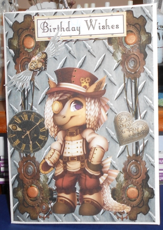 Steampunk pony by Valerie Cuthbertson