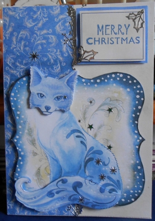 Blue Fox by Valerie Cuthbertson