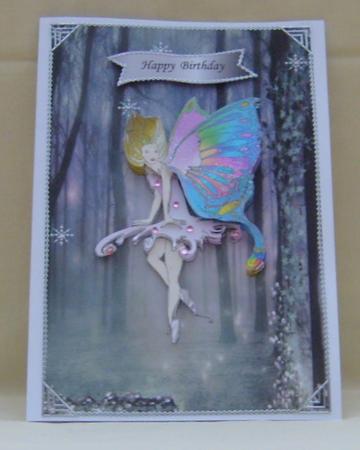 Fairy in the Woods by Valerie Cuthbertson