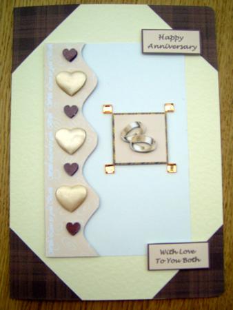 Anniversary Card by Valerie Cuthbertson