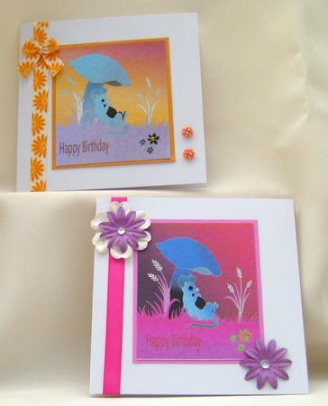 Crazy Cards No 14 by Valerie Cuthbertson