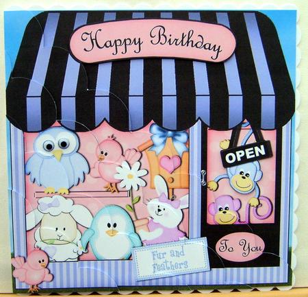 8 x 8 Little Pet Shop Scalloped Corner Kit by Valerie Cuthbertson
