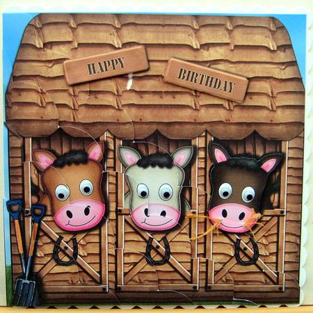 8 x 8 Little Stable Scalloped Corner Kit by Valerie Cuthbertson