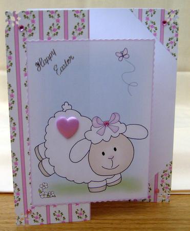 A4 Little Lamb by Valerie Cuthbertson