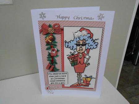 Stella Says You Deserve More Than a Card Quick Card by Valerie Cuthbertson