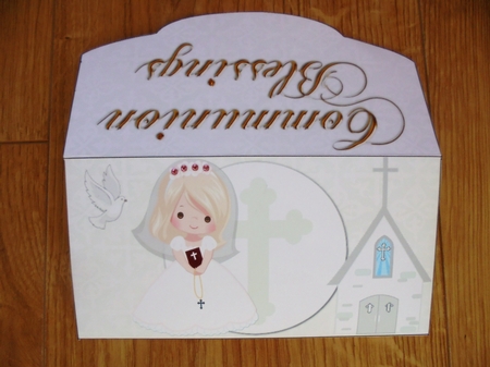 FIRST COMMUNION MONEY WALLET - GIRLS B by Valerie ODonnell