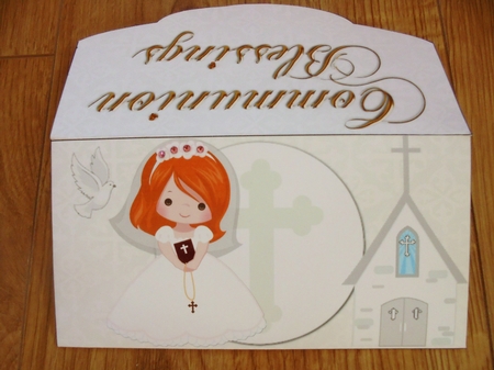 FIRST COMMUNION MONEY WALLET - GIRLS R by Valerie ODonnell
