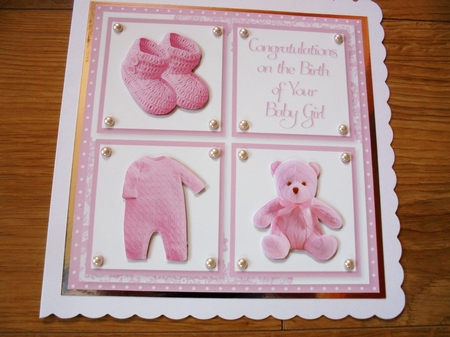 New Baby Girl  by Valerie ODonnell